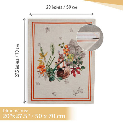 Recolte Towels (Set of 3) | Maison d'Hermine