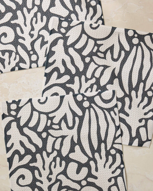 Inkwell Reef Dishcloth Set | Geometry