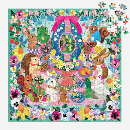 Egg-cellent Day 500 pc Family Puzzle | Mudpuppy