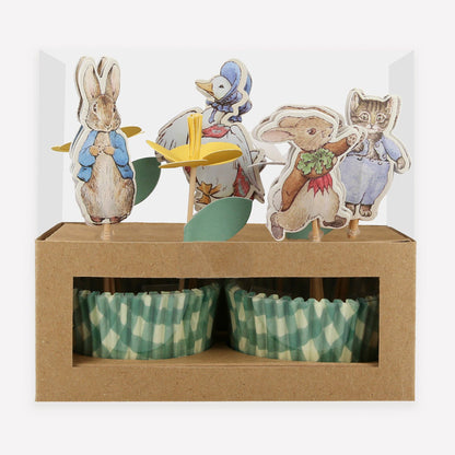 Peter Rabbit™ In The Garden Cupcake Kit | Meri Meri