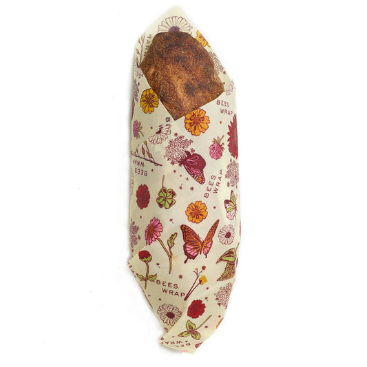 Meadow Magic Print Reusable Bread Wrap | Bee's Wrap