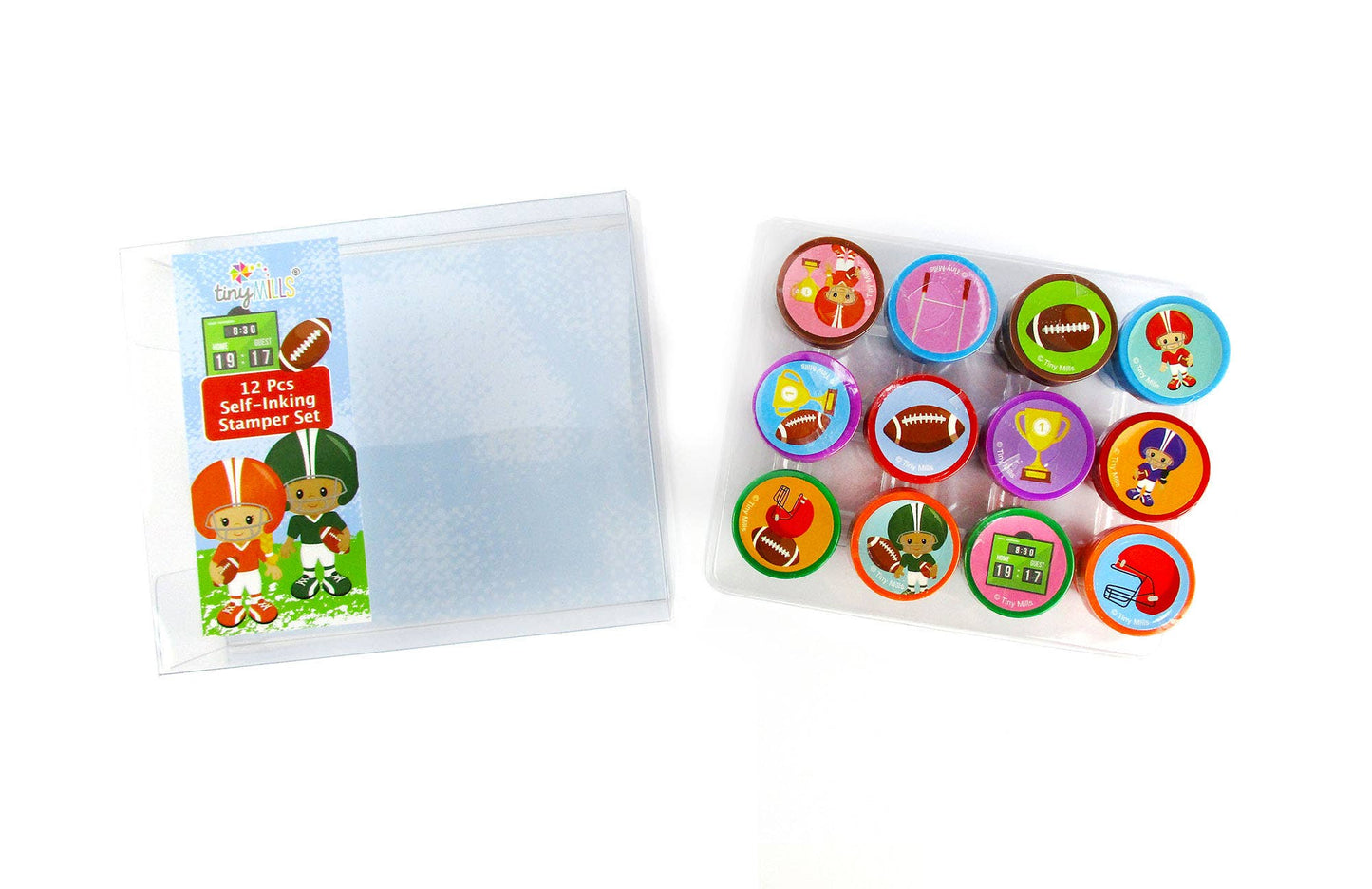 Football Stamp Kit | Tiny Mills