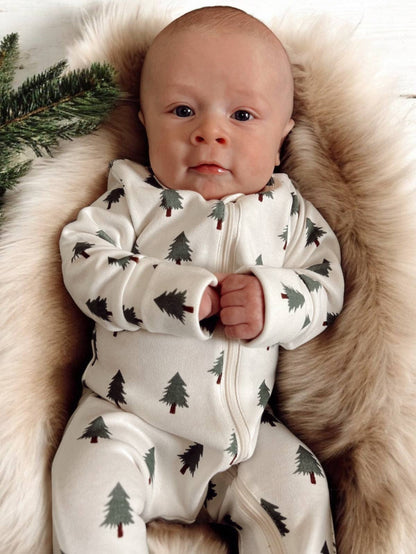 Trees Organic Romper | Siix Collection