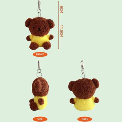 Miffy Sitting Plush Bag Charm - Boris | BCZShop