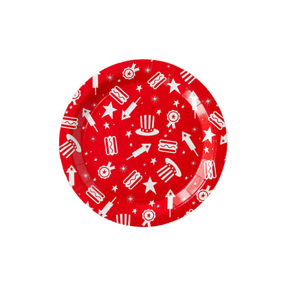 Americana Icon Paper Plate Set | My Mind's Eye
