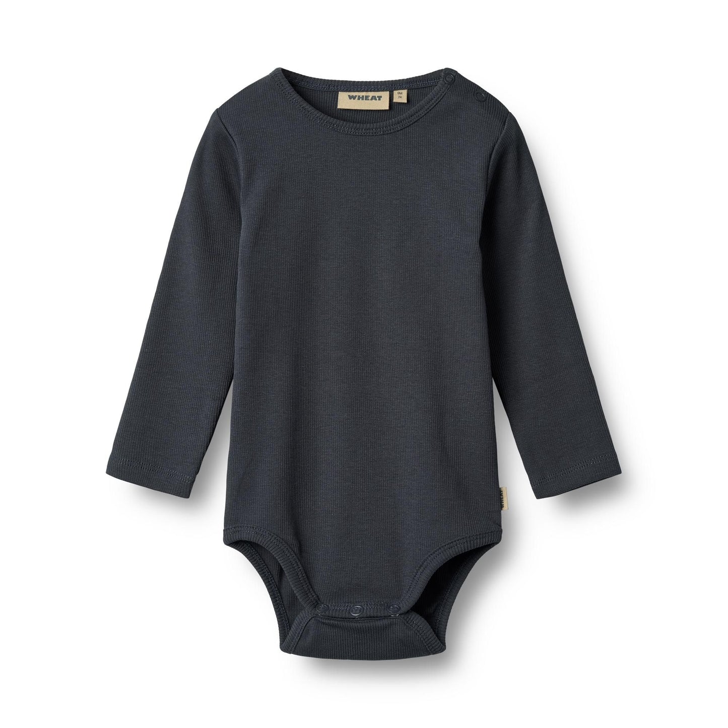 Spencer Navy Bodysuit | Wheat