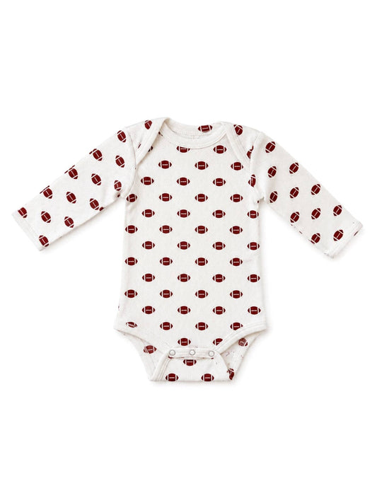 Football Long Sleeve Bodysuit | Siix Collection