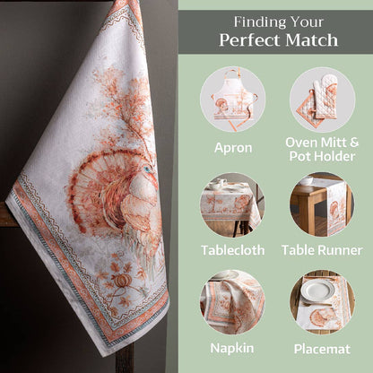 Giving Thanks Towels (Set of 3) | Maison d'Hermine