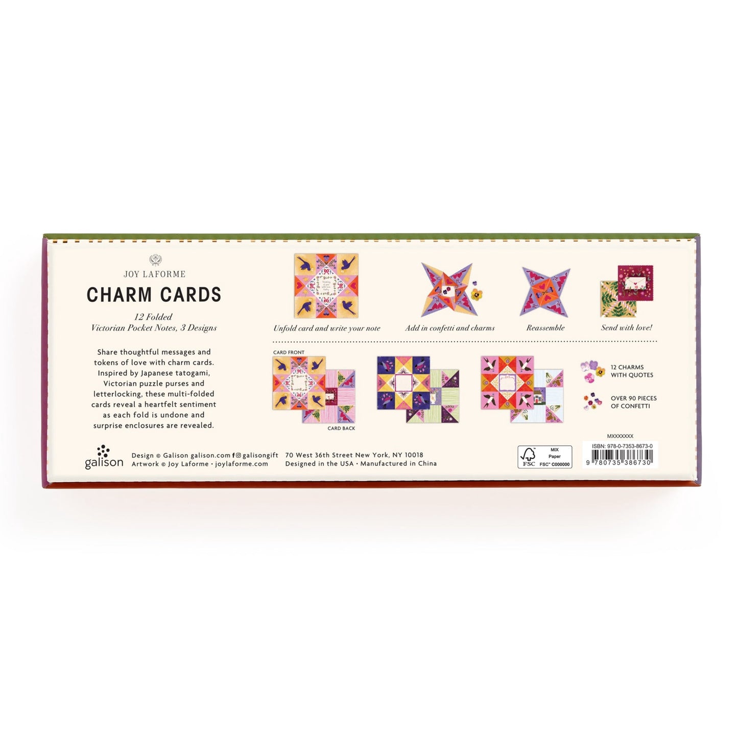 Joy Laforme Charm Cards | Galison