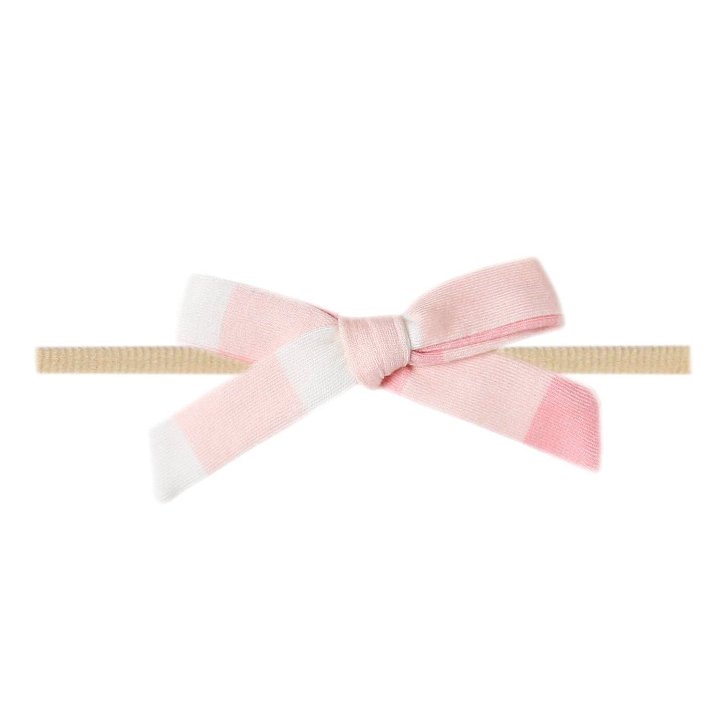 London Ribbon Baby Bow | Copper Pearl