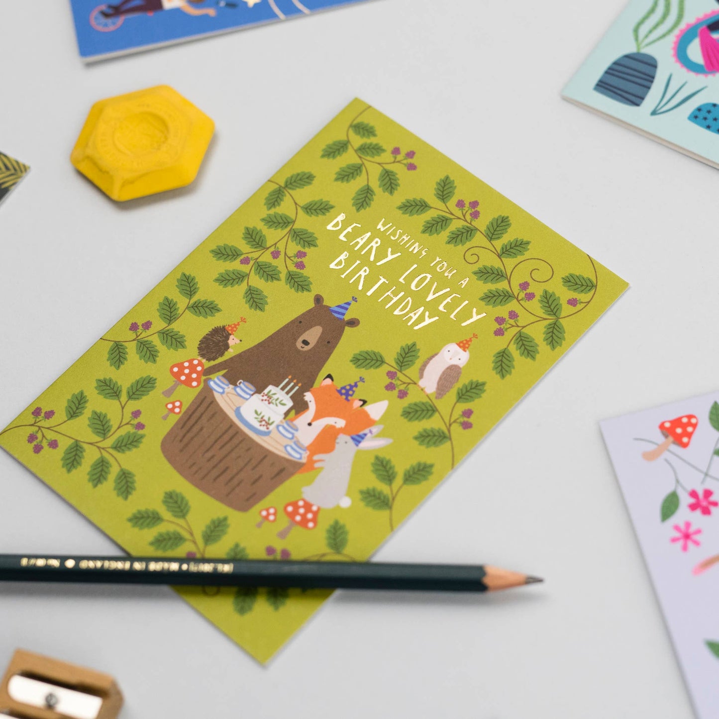 Woodland Party Birthday Card | Mifkins