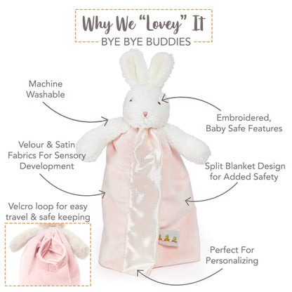 Pink Blossom Bunny Bye Bye Buddy | Bunnies By The Bay