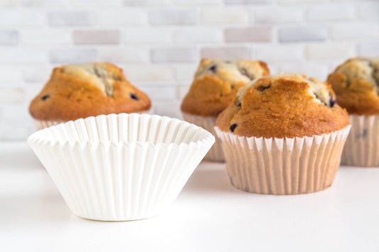White Texas Size Cupcake Liners | Fox Run Brands