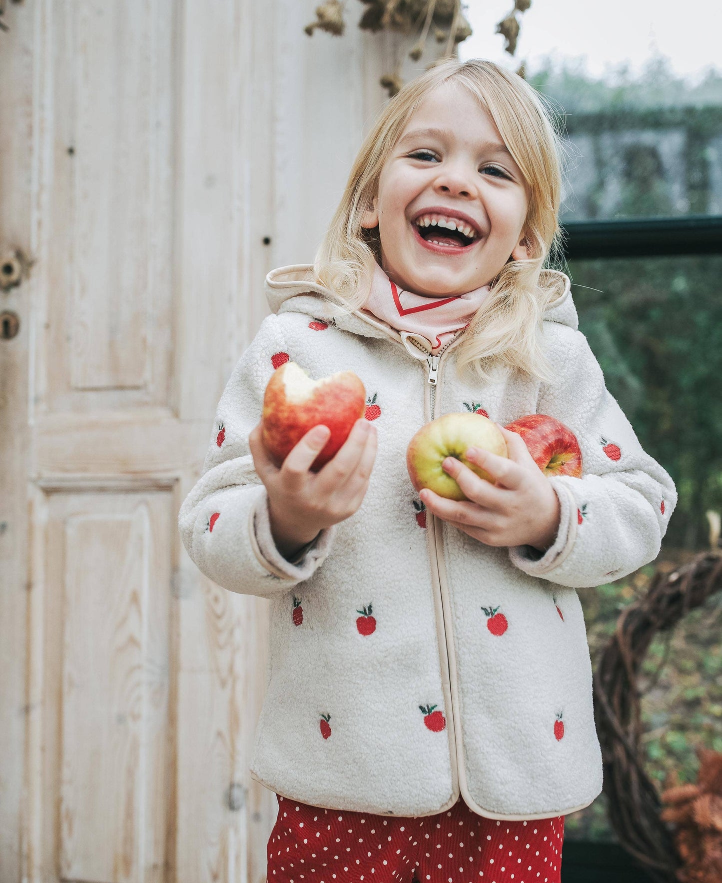 Apple Teddy Jacket | Fliink