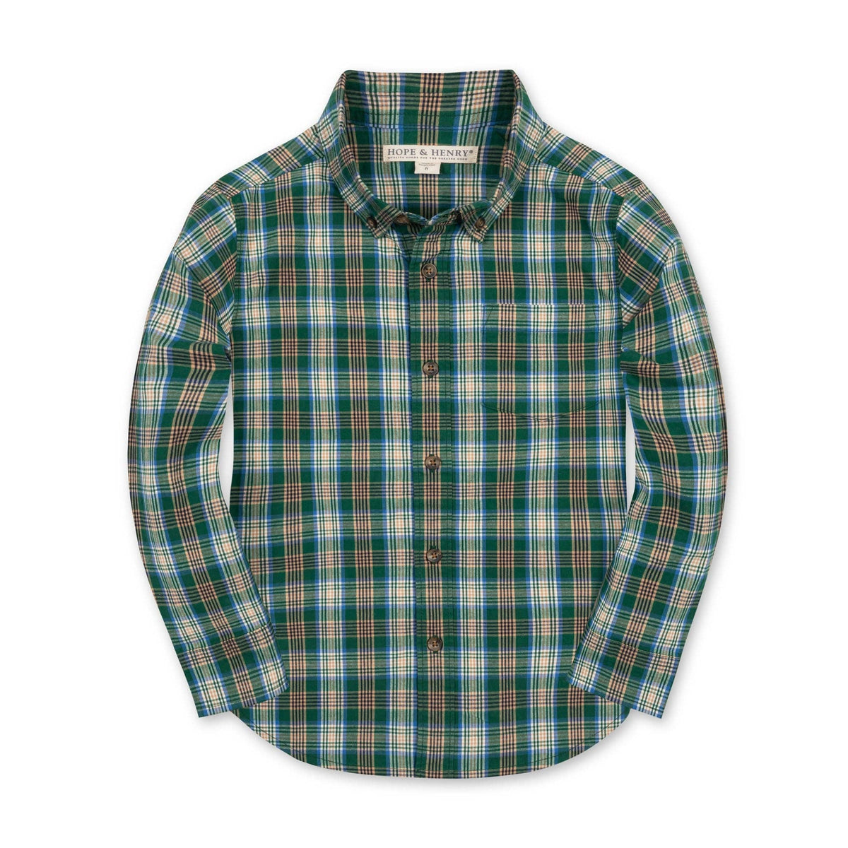Organic Stretch Poplin Shirt | Hope & Henry