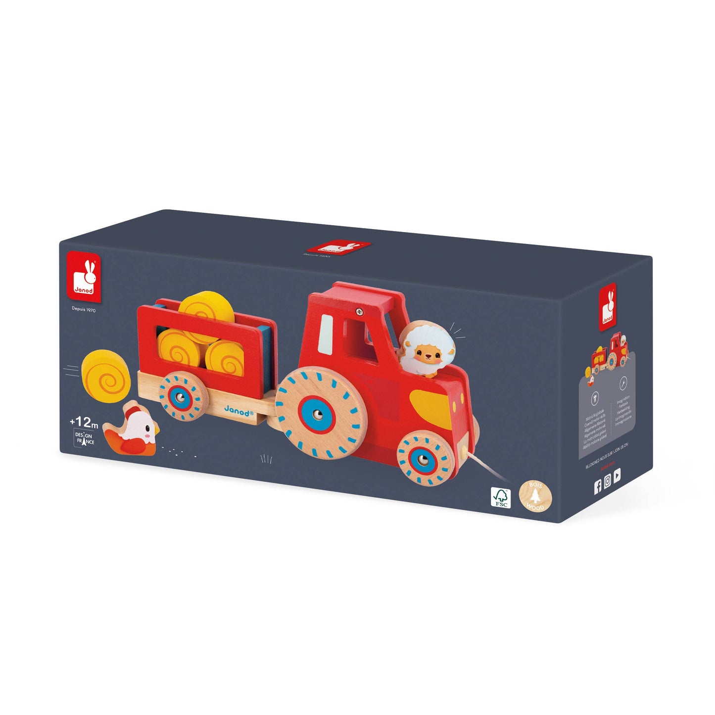 Pull Along Tractor | Janod