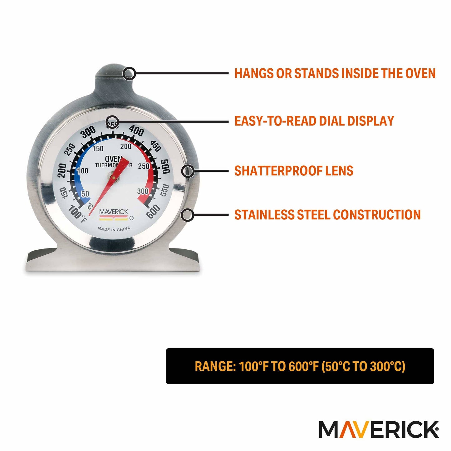 Maverick Oven Thermometer | Kitchen Supply Brands