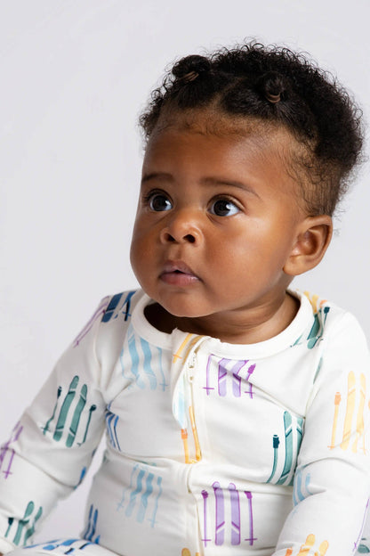 Ski Gear Romper | Monica + Andy