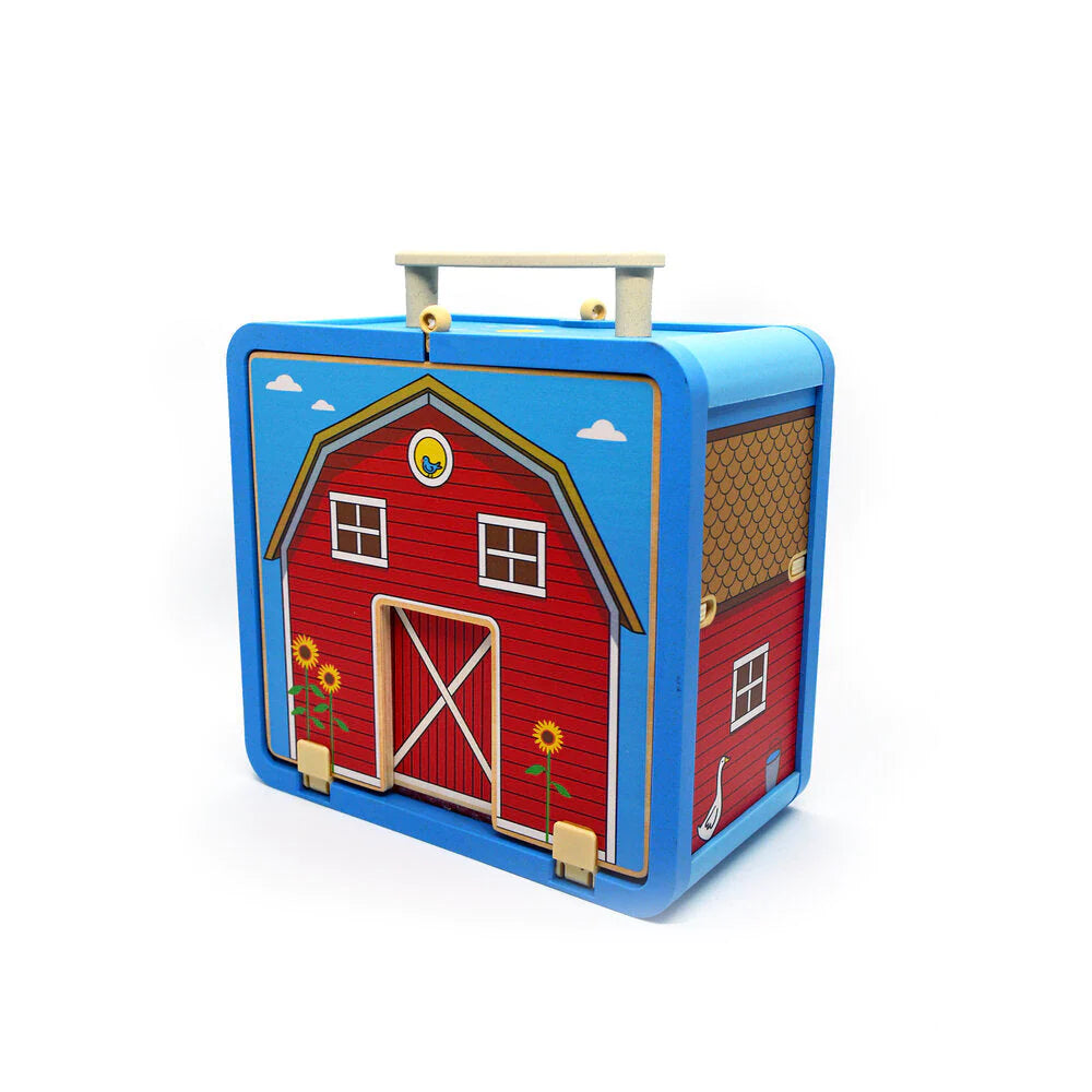 Barnyard Suitcase | Jack Rabbit Creations