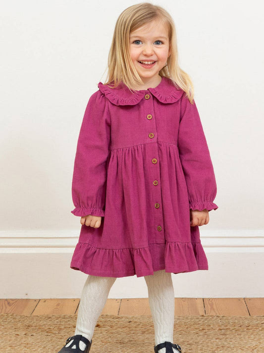 Organic Cotton Frill Collar Dress | Kite Clothing UK