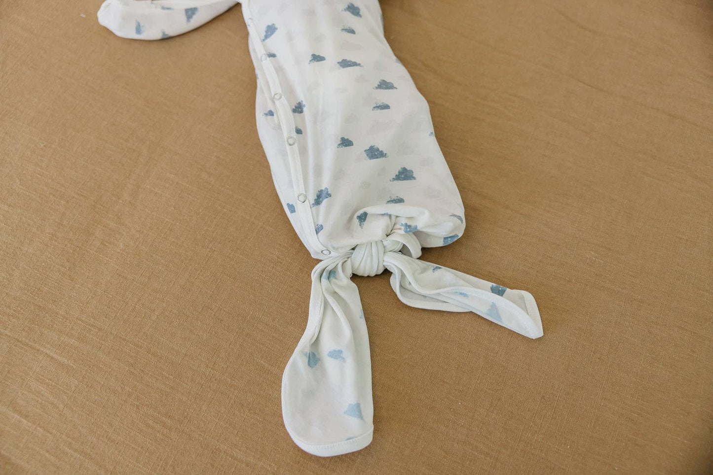 Dream Newborn Knotted Gown | Copper Pearl