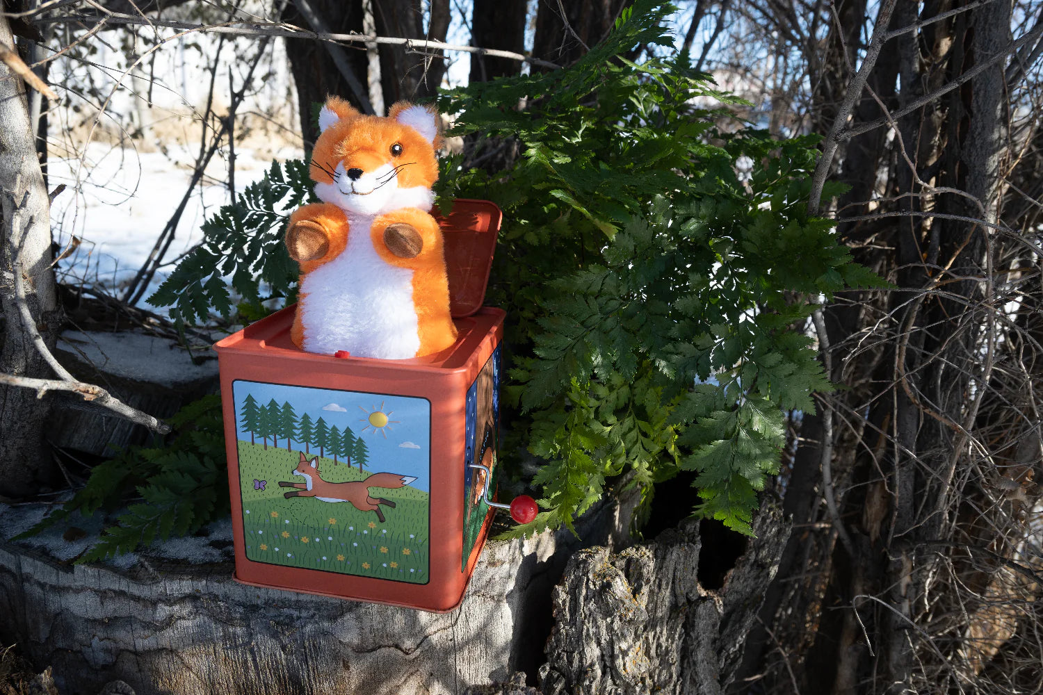 Fox Jack in the Box | Jack Rabbit Creations