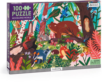 Woodland World Puzzle (100 Piece) | Mudpuppy