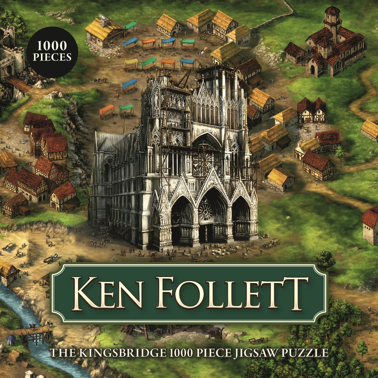 The Kingsbridge 1000 pc Puzzle | Ken Follett