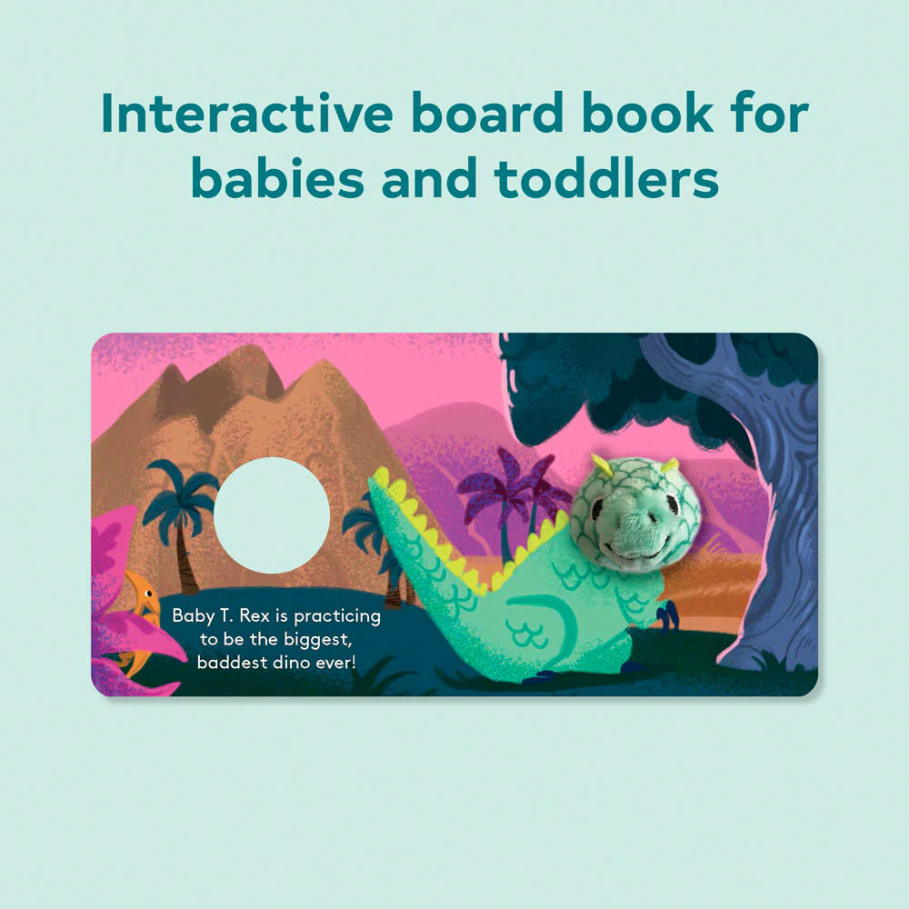 Baby T. Rex: Finger Puppet Book | Chronicle Books