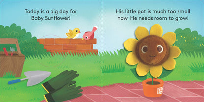 Baby Sunflower: Finger Puppet Book | Chronicle Books