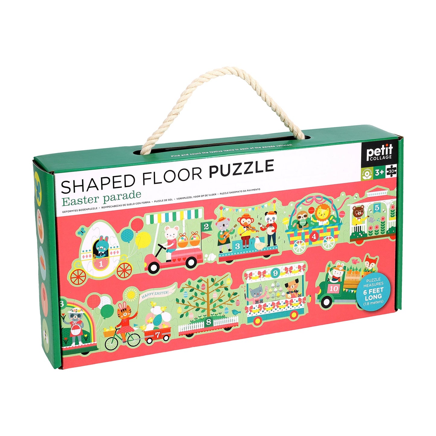 Easter Parade Shaped Floor Puzzle | Petit Collage
