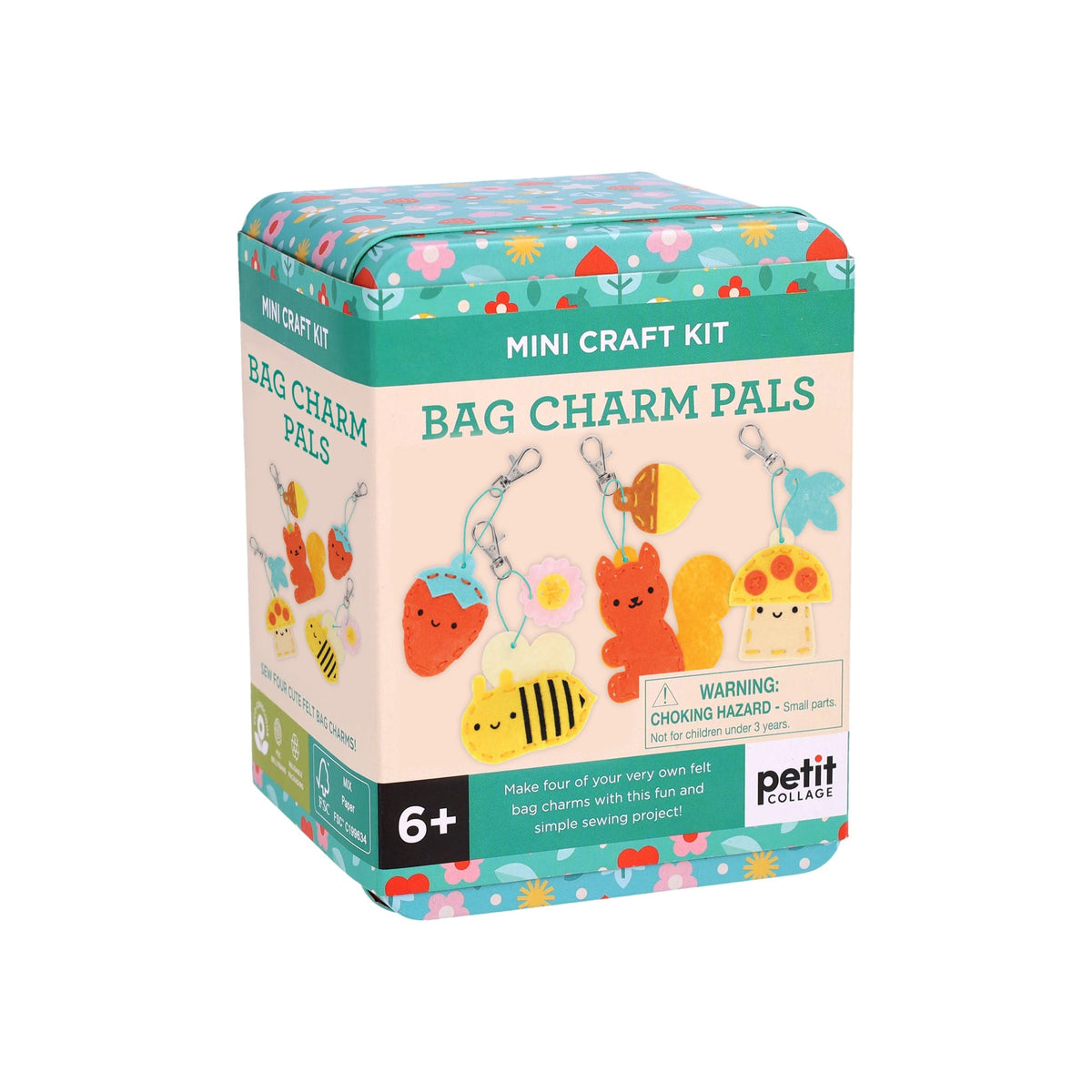 Mini Craft Kit: Bag Charm Pals | Petit Collage