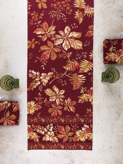 Wine Adirondack Table Runner | April Cornell