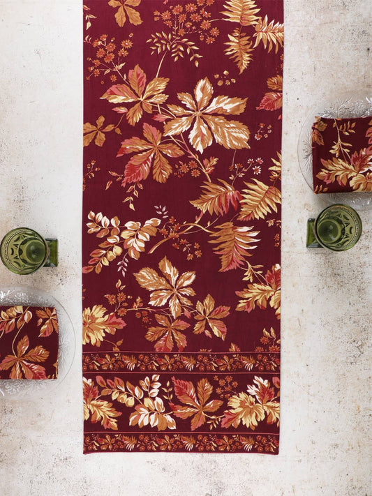 Wine Adirondack Table Runner | April Cornell