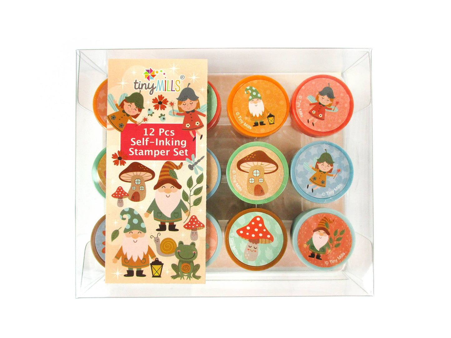 Garden Gnomes Fairies Stamp Kit for Kids | Tiny Mills