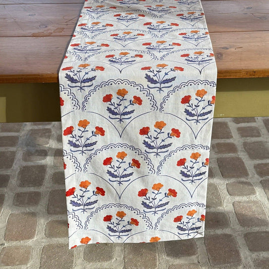 Elodie Table Runner | Mahogany