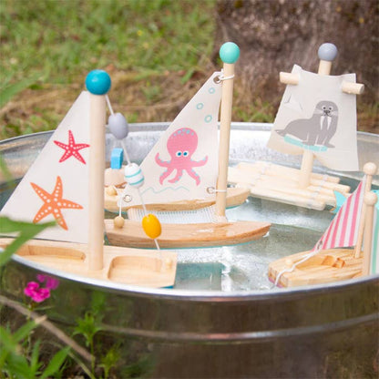 Small Foot Octopus Catamaran Water Toy | Hauck Toys