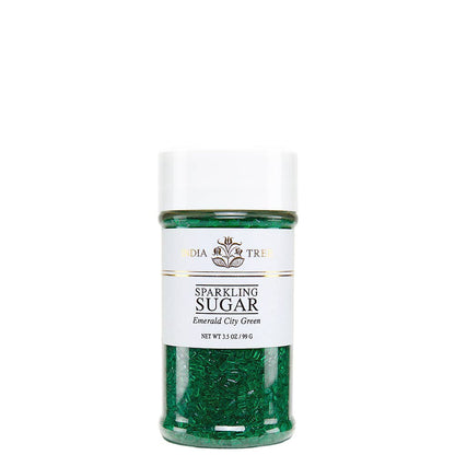 Emerald City Green Sparkling Sugar | India Tree