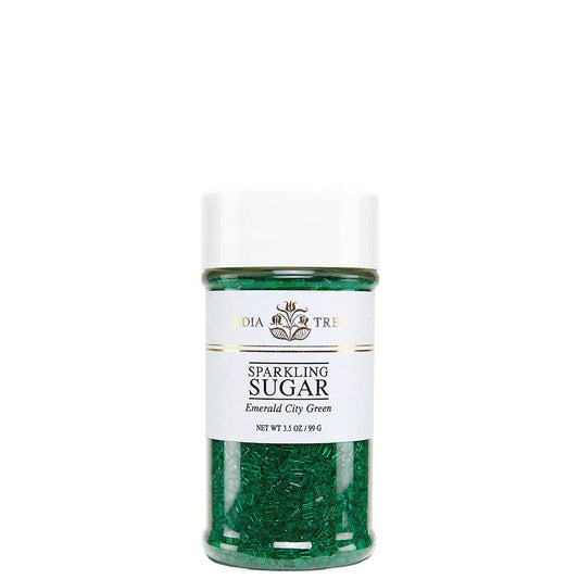 Emerald City Green Sparkling Sugar | India Tree