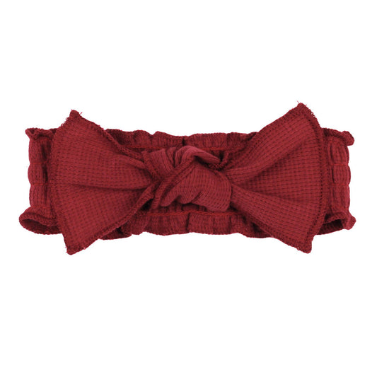 Ornamini Holiday Thermal Smocked Headband | L'ovedbaby