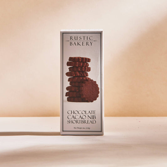 Shortbread Cookies - Chocolate Cacao Nib | Rustic Bakery
