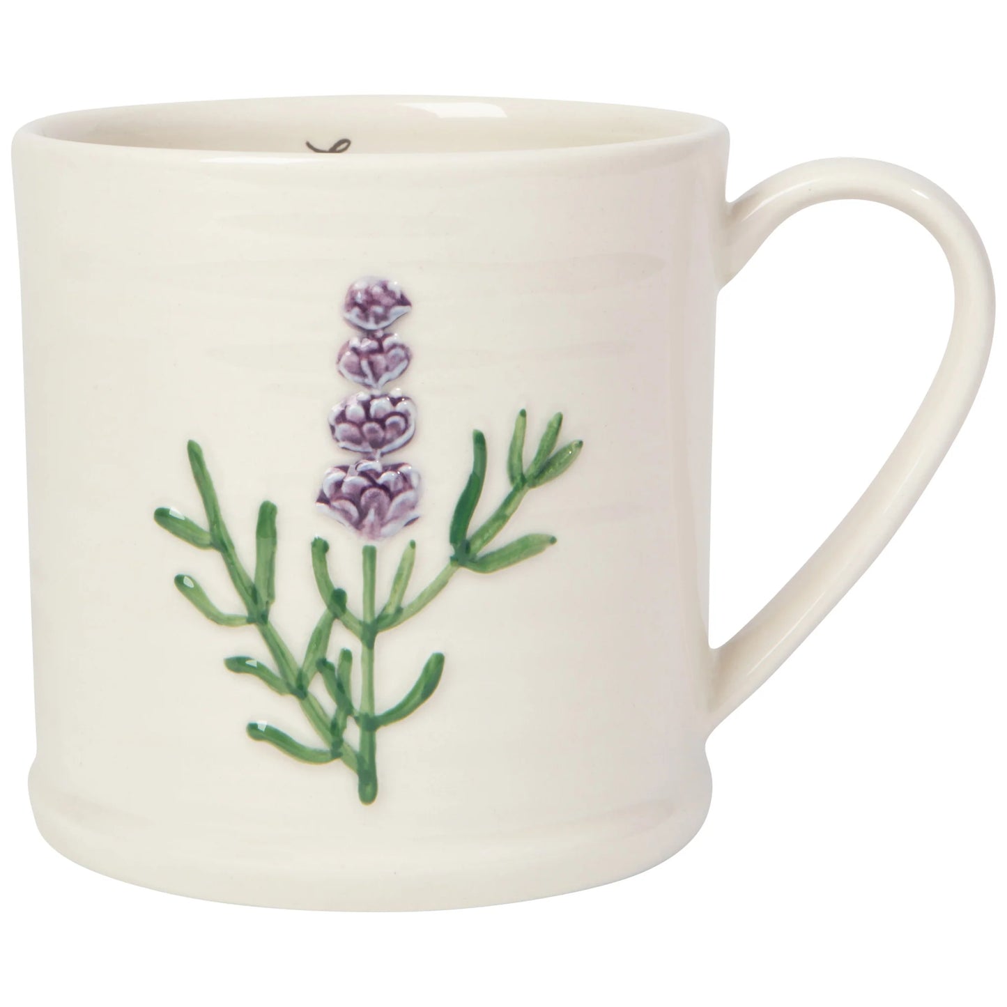Lavender Embossed Mug | Now Designs