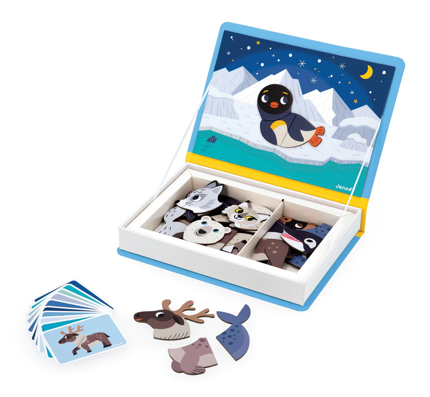 Magneti'book - Polar Animals | Janod