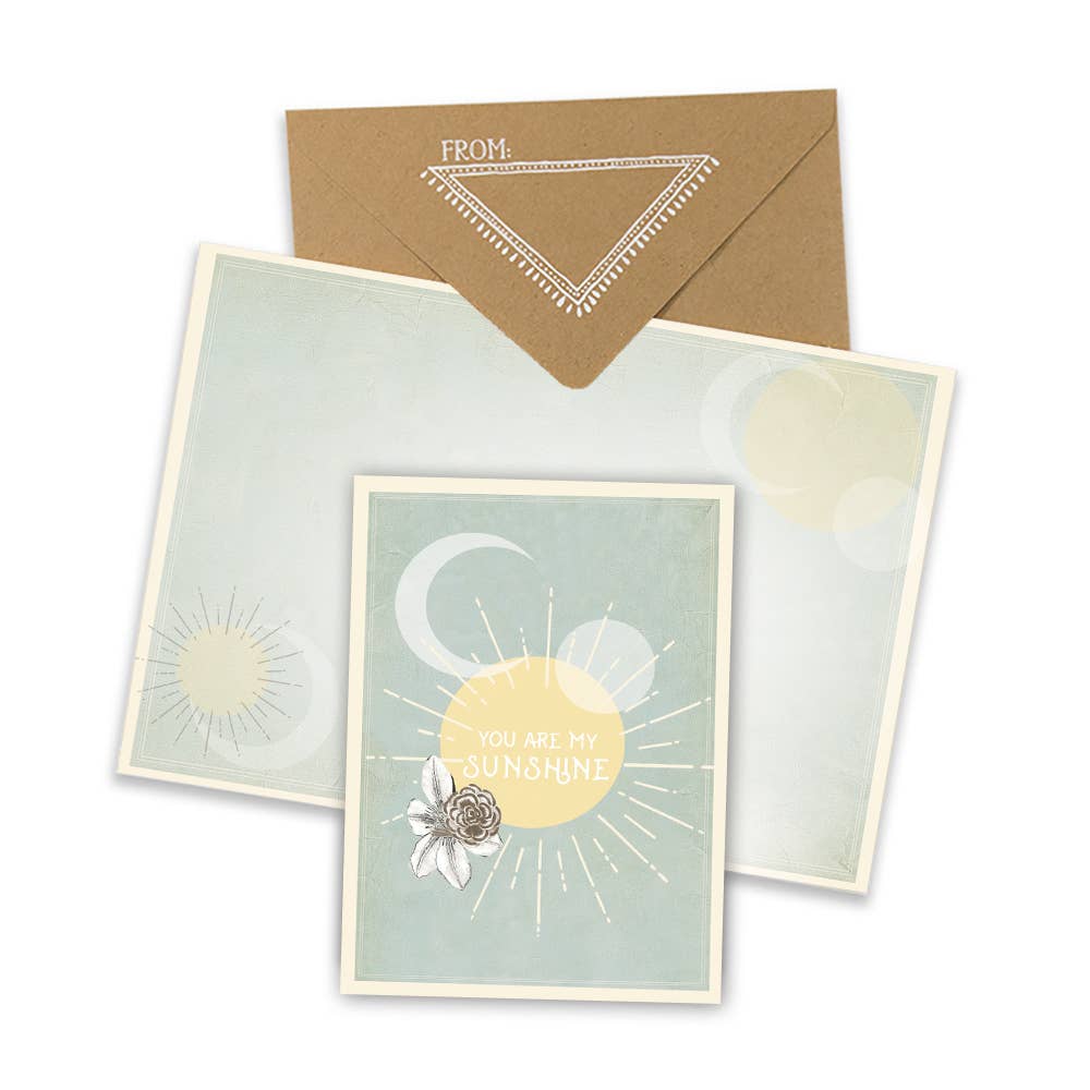 Mini Sunshine Greeting Card | Papaya