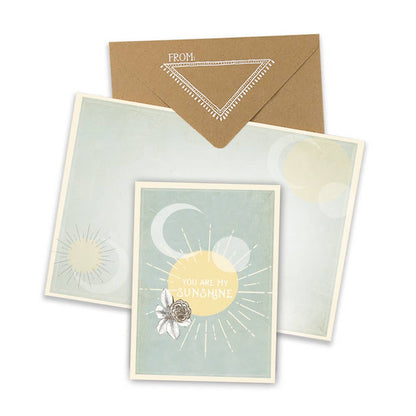 Mini Sunshine Greeting Card | Papaya