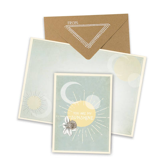 Mini Sunshine Greeting Card | Papaya