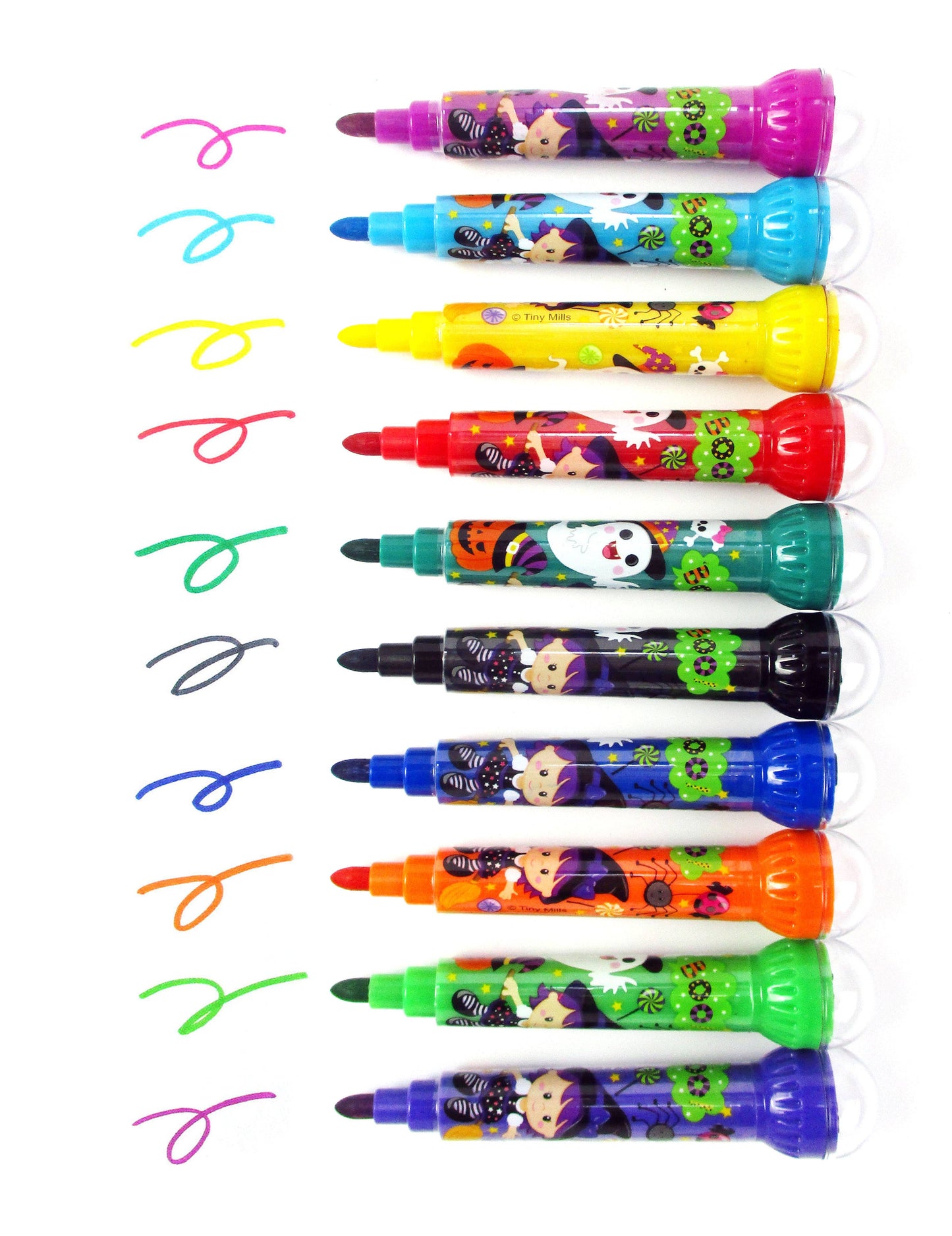 Halloween Stamp Marker Set - Set of 10 | Tiny Mills