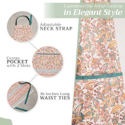 Nila Cotton Apron | Maison d'Hermine