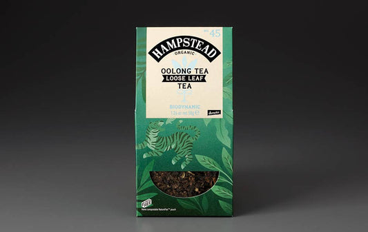 Oolong Tea (100g Loose Tea Pouch) | Hampstead Organic Tea