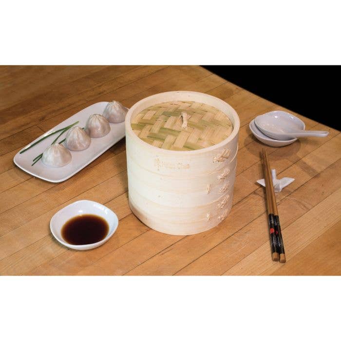 Helen's Asian Kitchen Dim Sum Bamboo Steamer | HIC Kitchen